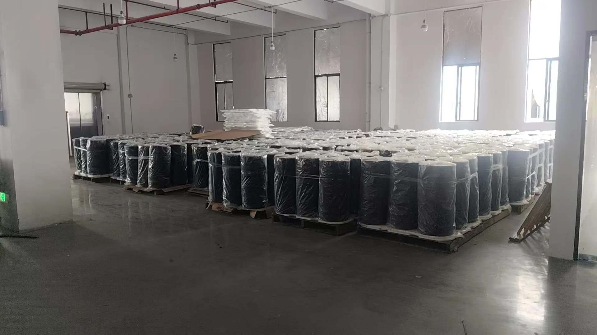 Factory quality and packing area