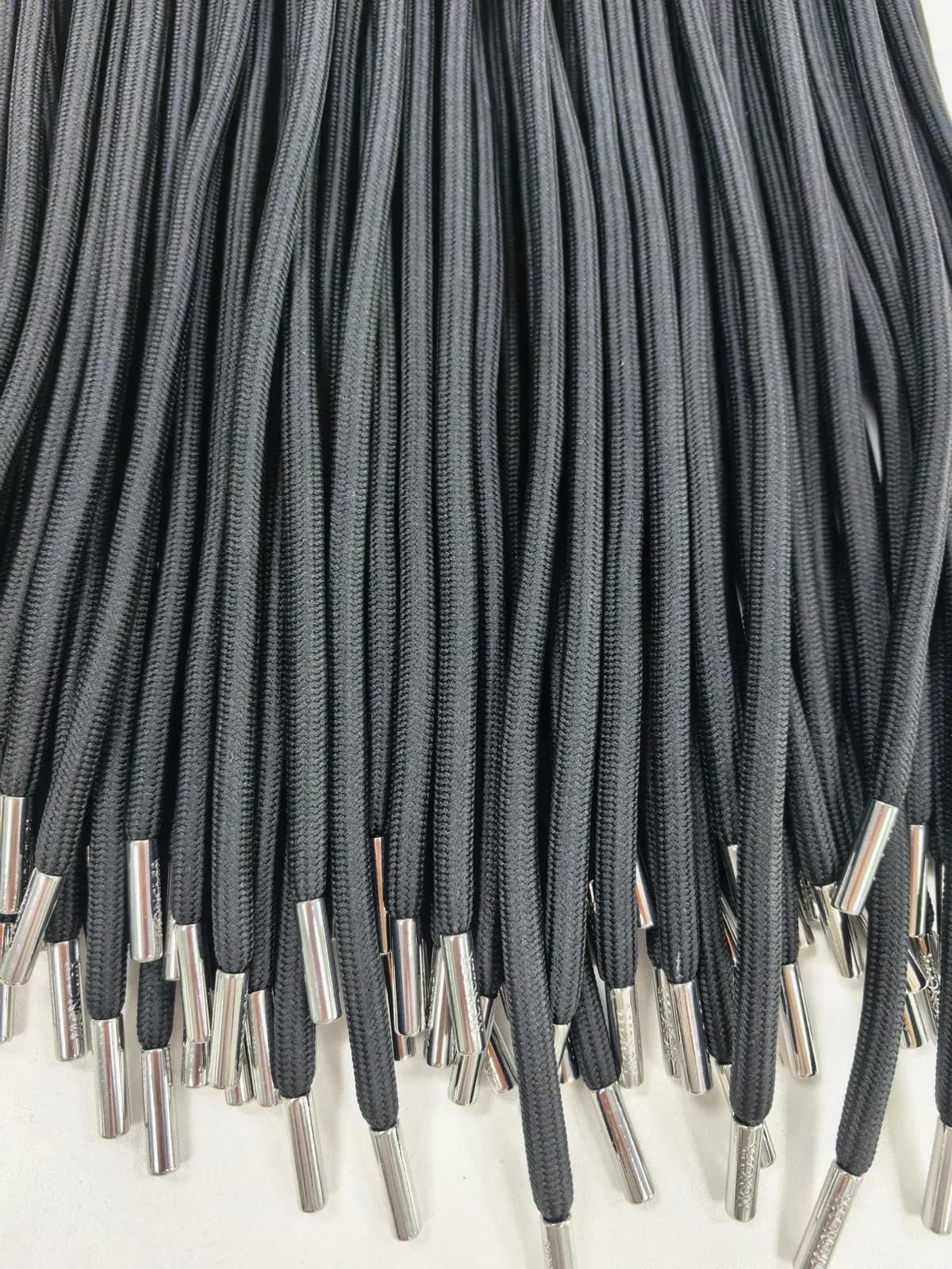 5mm polyester hood cord with metal tip