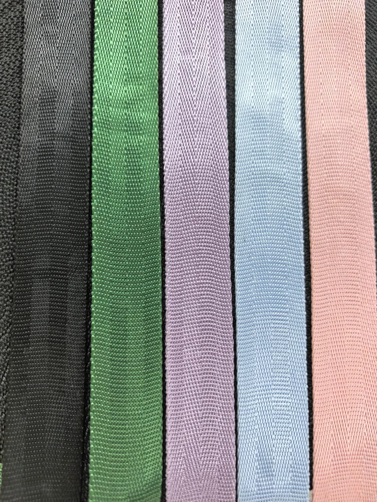 Nylon striped webbing