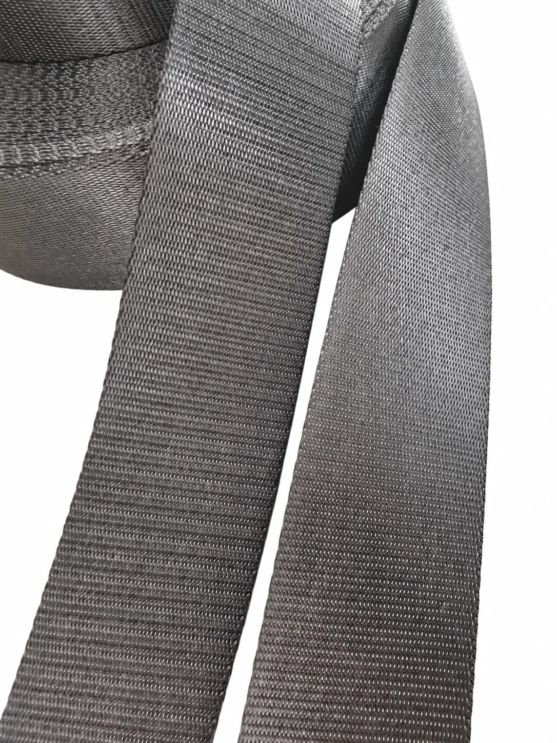 Dense weave shoulder strap webbing